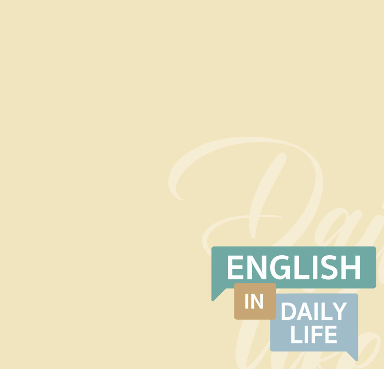 Vcourse : English In Daily Life ภาษาอังกฤษในชีวิตประจำวัน