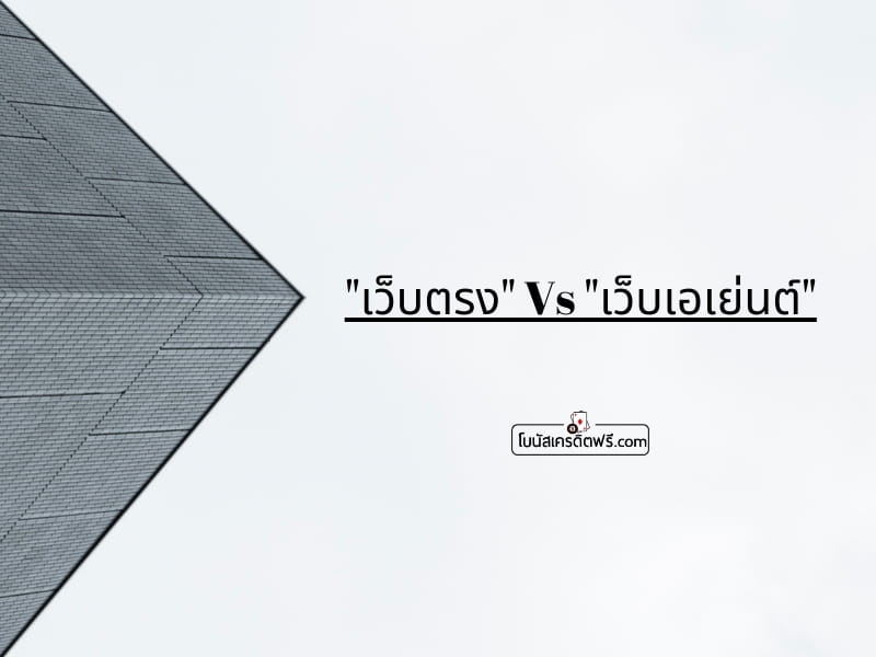 บาคาร่าเว็บตรง และ เว็บเอเย่นต์ ต่างกันอย่างไร