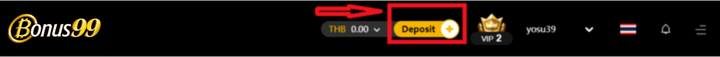 bonus99 deposit